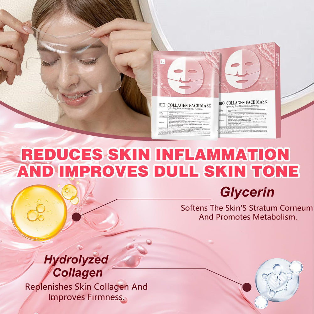 HYVXENT close-up of mask texture revealing thin gel film and hydration
