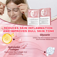 HYVXENT close-up of mask texture revealing thin gel film and hydration