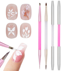HYWWPFLAY front view of dual-ended brushes showing kit colors and versatility benefit