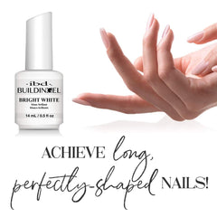 IBD builder gel brush detail demonstrating built-in brush for precise application