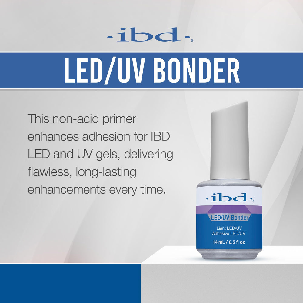 IBD close-up primer drop showing thin texture for even nail coverage