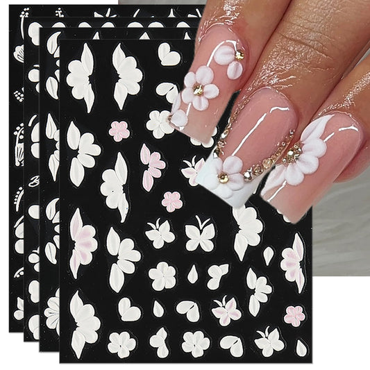 IDDFEVE front packaging showing white floral butterfly stickers and benefit of clear identification
