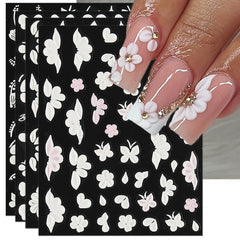 IDDFEVE front packaging showing white floral butterfly stickers and benefit of clear identification