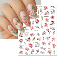 IDDFEVE toenail application showing versatility for both fingers and toes with romantic accents