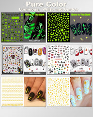 IDDFEVE stickers next to fingers to show scale and sizing options