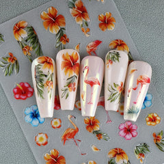 IDDFEVE decal on toenail showing versatility for pedicure looks