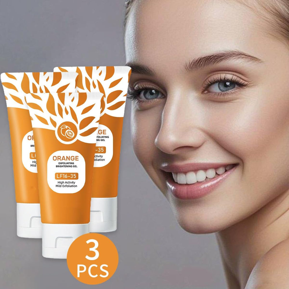Identicalven gel texture close-up revealing enzyme action and gentle peeling benefit