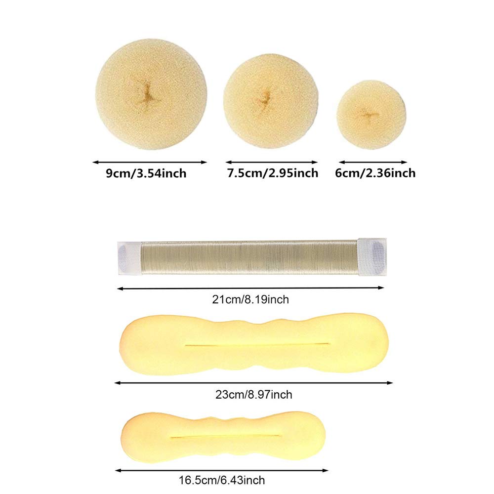 iFlyMars foam donuts in three sizes demonstrating size options and easy volume