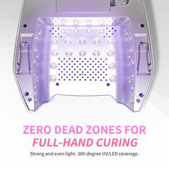 iGel Beauty removable stainless steel tray removed for easy cleaning benefit