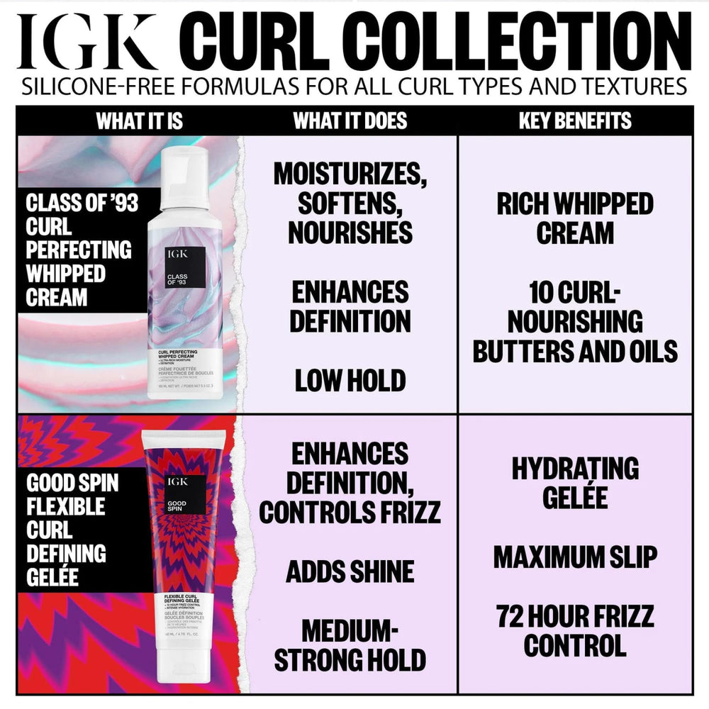 Using IGK cream while diffusing for controlled frizz reduction