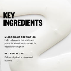 IGK shampoo and conditioner in bathroom scene showing effortless daily routine benefits
