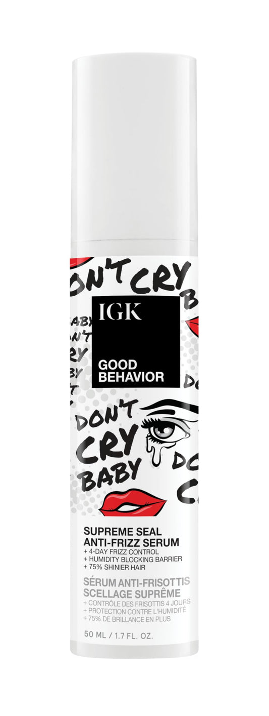IGK Good Behavior front bottle showing label and size for easy identification and benefit