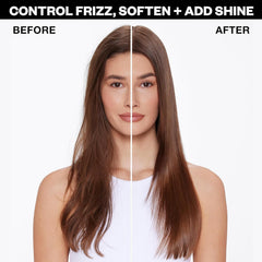 IGK-treated hair texture close-up showing smoother, shinier surface