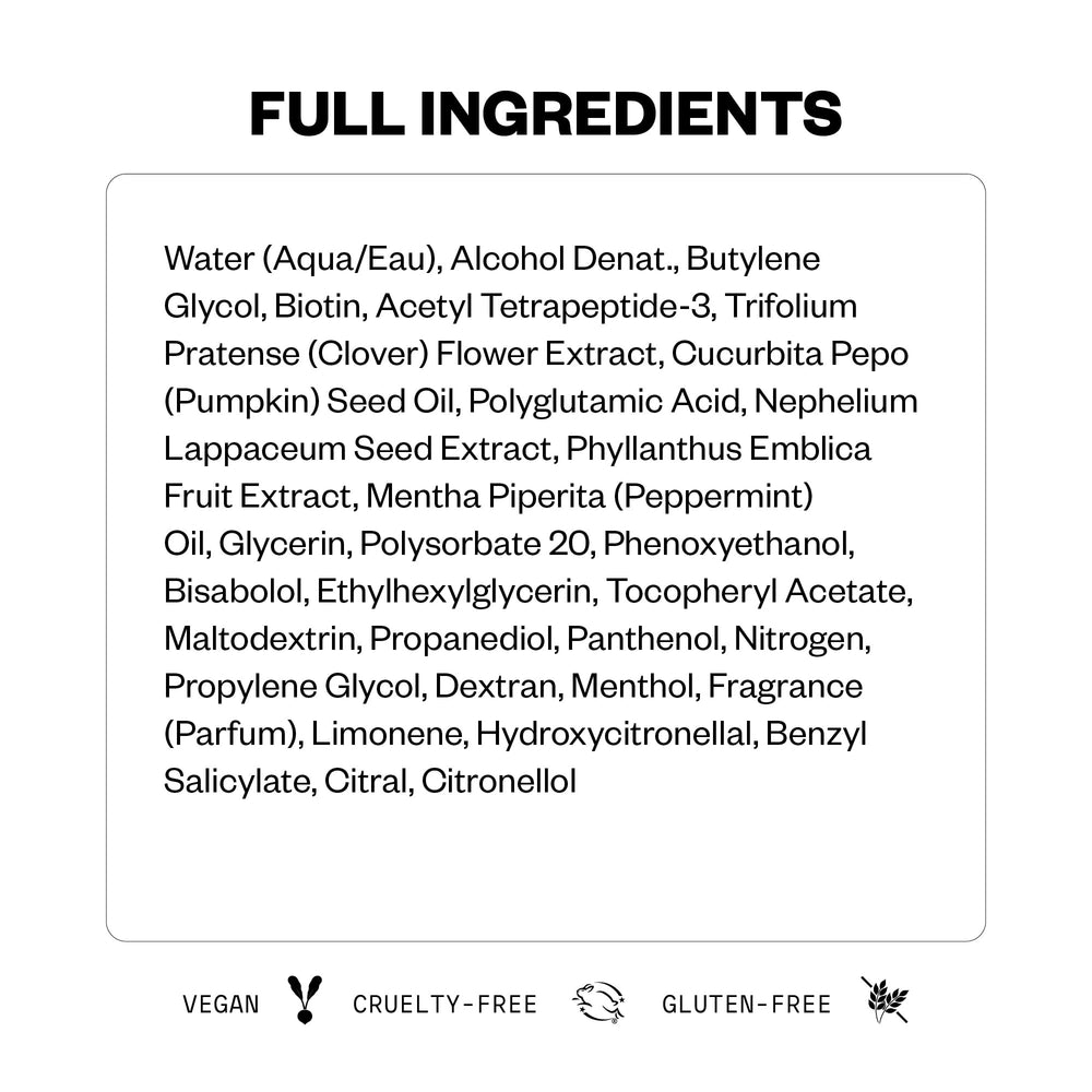 IGK mist on bathroom counter showing simple daily routine benefit