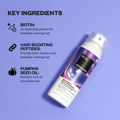 IGK serum texture on hand illustrating lightweight, non-greasy finish