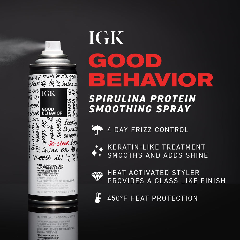 IGK spray nozzle closeup demonstrating easy mist application and even coverage
