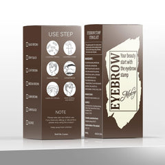 ihrlpxkc open pot of light brown powder for soft, natural brow color