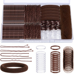 IKOCO front packaging showing full 415-piece brown hair kit for travel