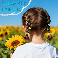 IKOCO assorted butterfly and flower clips arrayed to show styling variety and color options