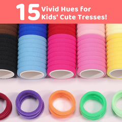 IKOCO hair tie held in hand showing size and easy-grip scale