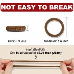 IKOCO stacked elastics displaying quantity and wardrobe coordination benefit