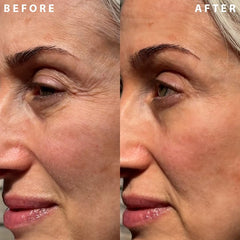 Il Makiage product in hand being applied for instant blur benefit