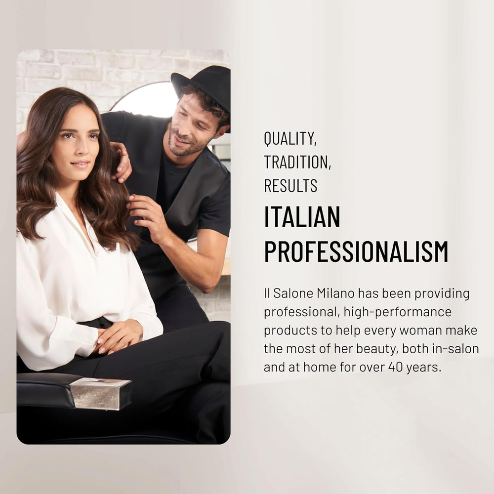 Il Salone Milano rice extract detail emphasizing moisture-retaining benefit