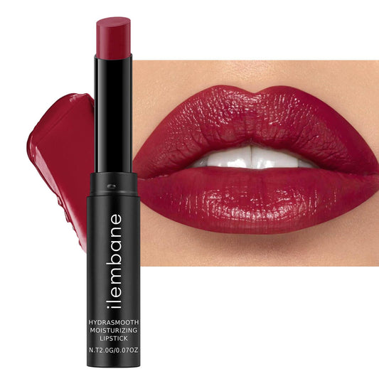 ilembane front packaging showing dusky plum shade and benefit of moisturized color