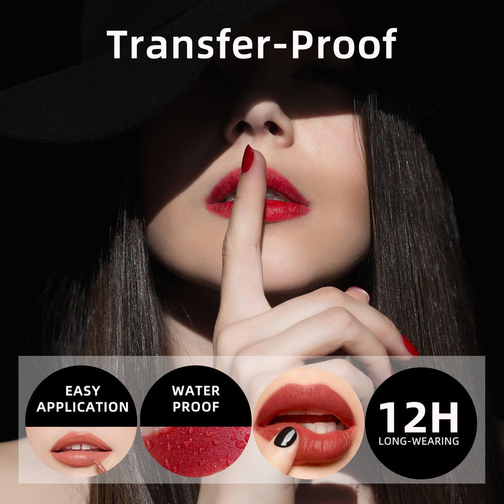 ilembane lipstick in use at party showing long-lasting bold color