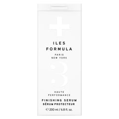 ILES FORMULA front bottle view showing sleek packaging and professional styling benefit