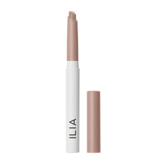 ILIA Eye Stylus front view showing sleek tube and cap, easy travel-friendly