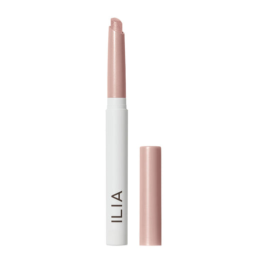 ILIA eye stylus front closed showing sleek stick and portable design benefit