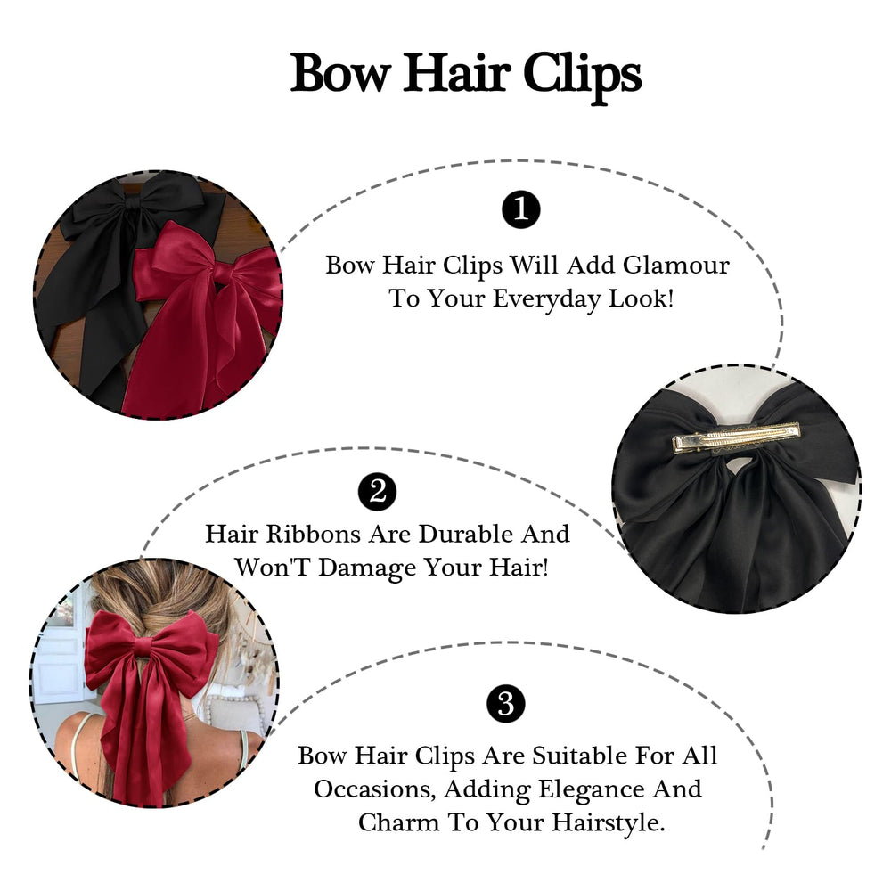 illpta multiple color bows arranged to show matching options and outfit versatility