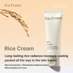 I'm From cream close-up highlighting smooth texture for soft, hydrated skin