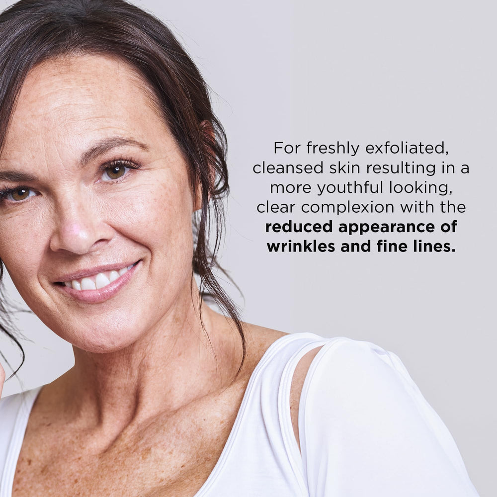 IMAGE Skincare cleanser dispensed from pump into hand for easy use
