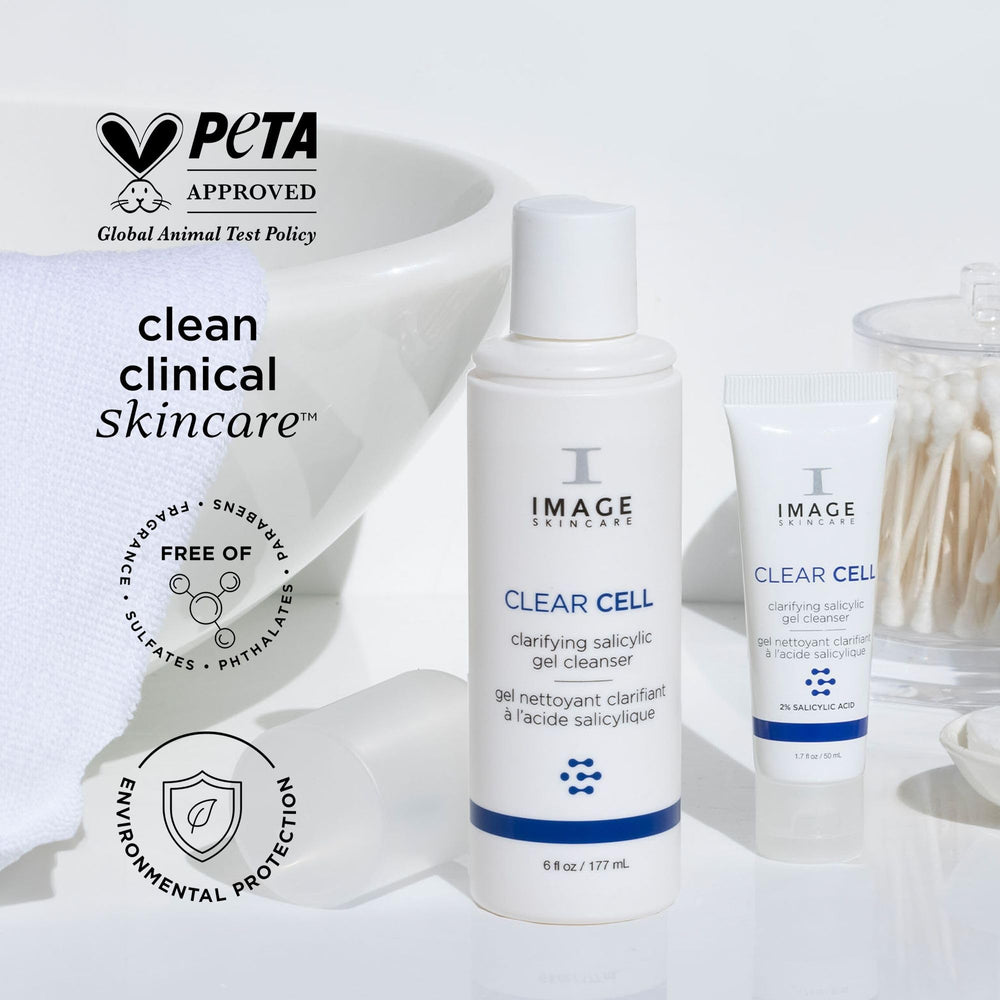 IMAGE Skincare label and ingredient list clear view for informed selection