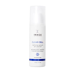 IMAGE Skincare front tube view showing label and clear branding benefits visible
