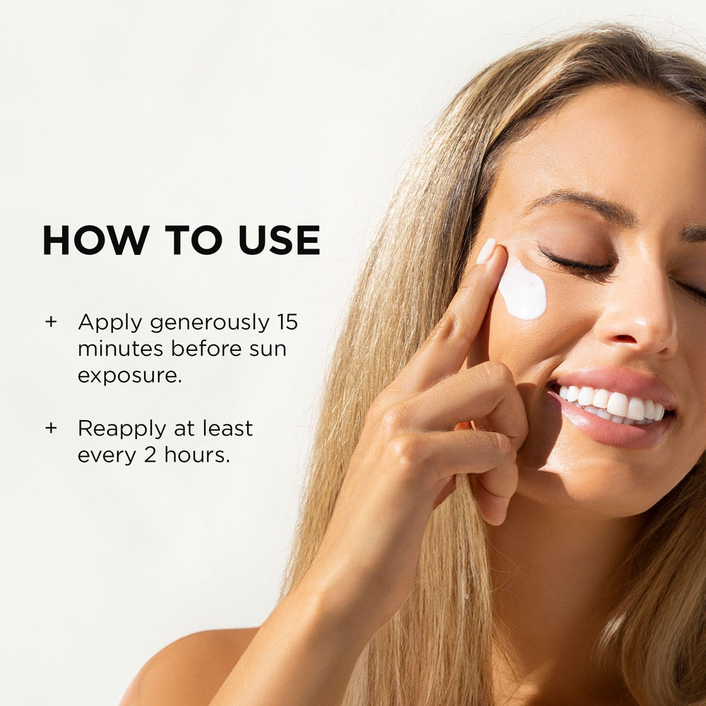 IMAGE Skincare ingredient panel highlighting zinc oxide sunscreen protection