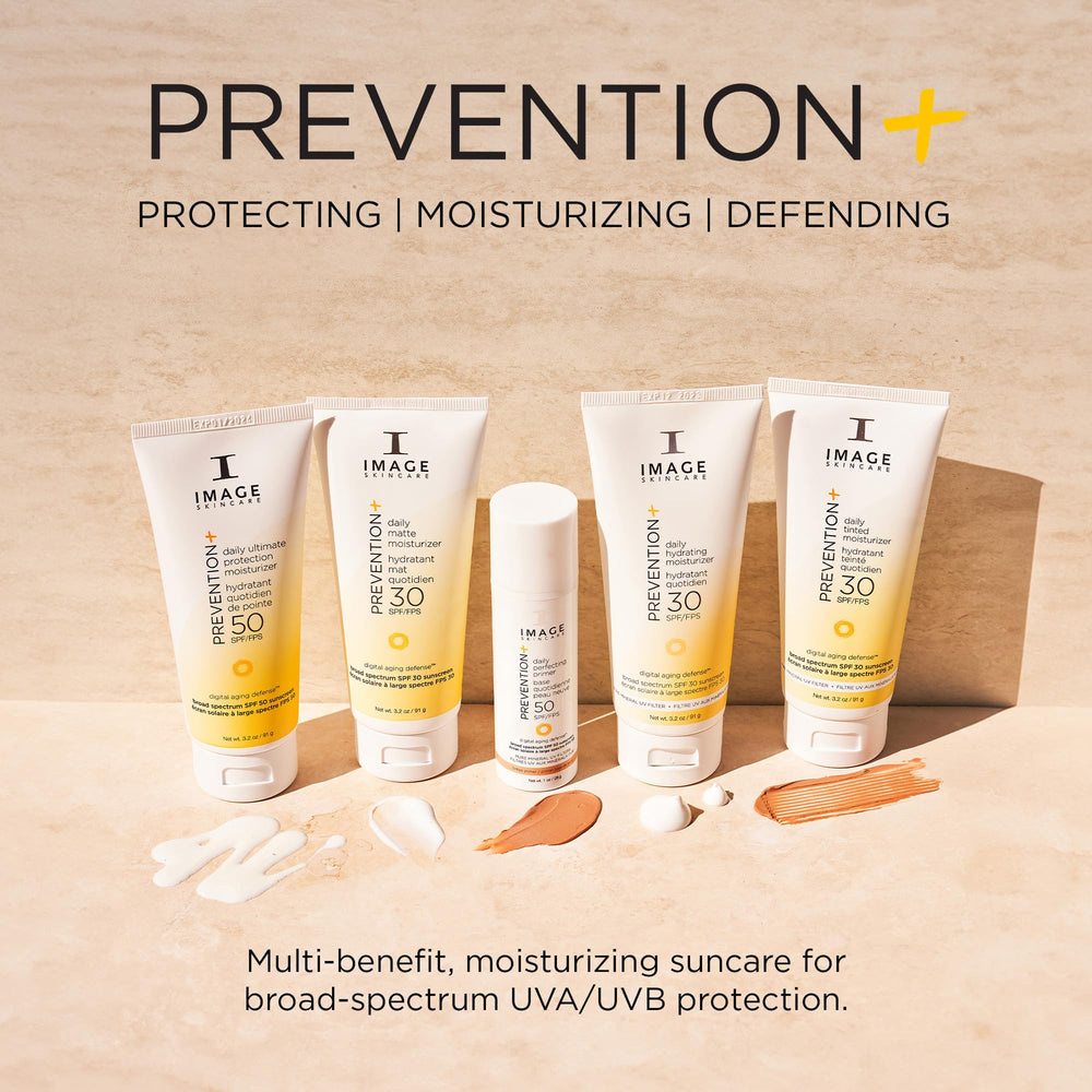 IMAGE Skincare 3.2oz tube in hand showing portable daily size