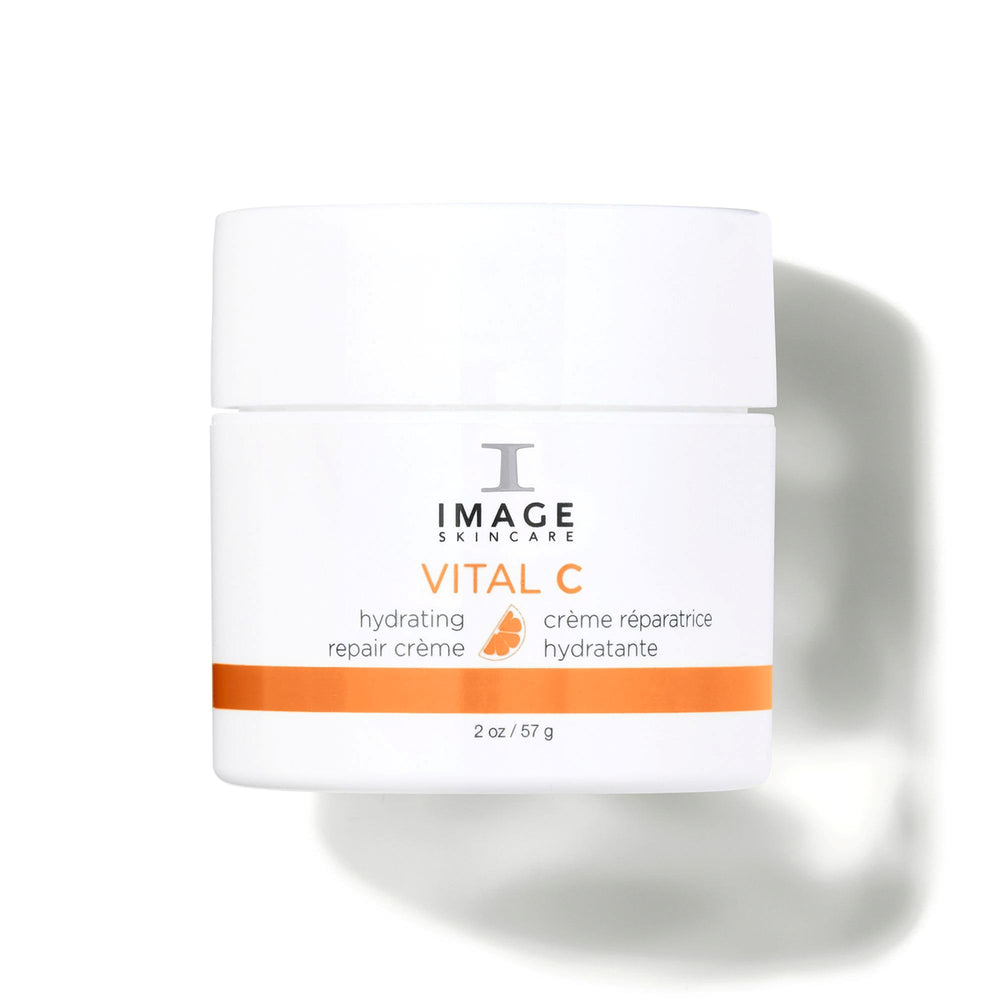 IMAGE Skincare jar front view showing product branding and elegant packaging benefits hydration