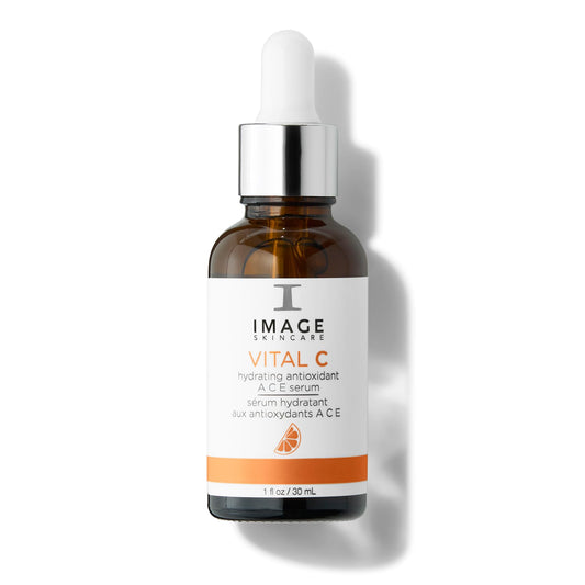 IMAGE Skincare bottle front view showing product and brightening benefits