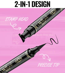 iMethod dual-ended pen in hand showing stamp and fine liner benefit