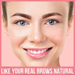 iMethod demonstrating fine eyebrow strokes on skin for natural fill and definition