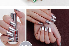 IMGDD brush and a single polish stroke demonstrating smooth application benefit