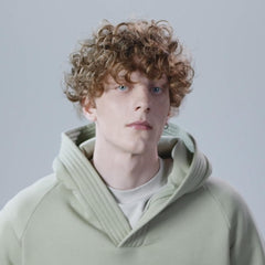 immetee styled long hair lifestyle scene showing natural body and manageability
