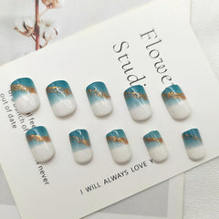 IMPOBLNS nails in hand showing scale and easy application benefits