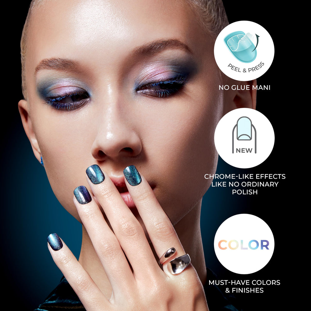 imPRESS thirty nails displayed by size offering easy fit benefit