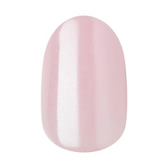 imPRESS nails on hand in lifestyle shot showing romantic pink finish