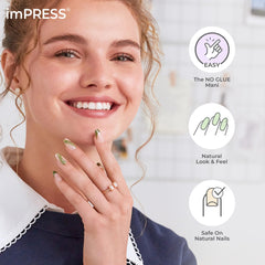 imPRESS product back label showing instructions and safe-use details