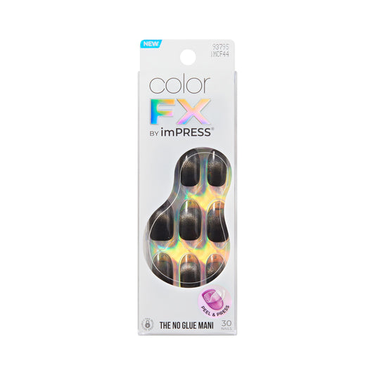 imPRESS front packaging showing kit contents and ColorFX finish for instant mani